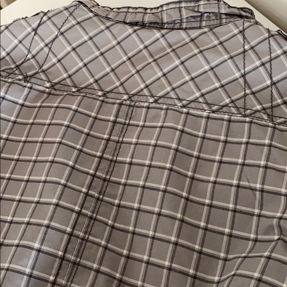 Boys H&M lined grey plaid moto zip-up jacket - Picture 8 of 9